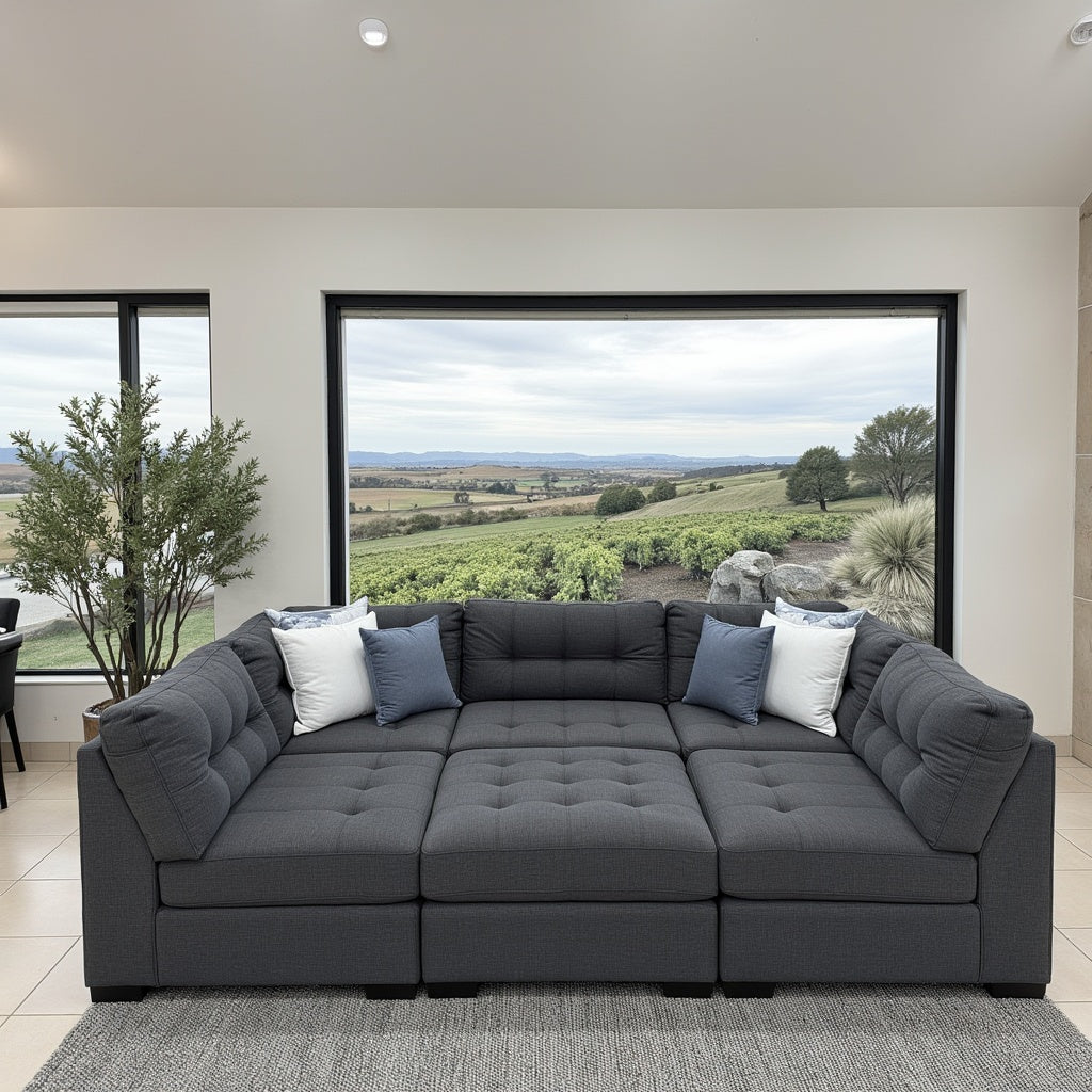 Playpen With Storage Ottoman