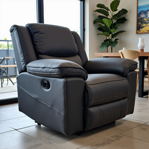 Rawson Recliner In Black