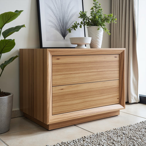 Sussex Lamp Table In Australian Blackbutt Timber