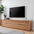 Sussex 220cm Long TV Unit In Australia Blackbutt Timber