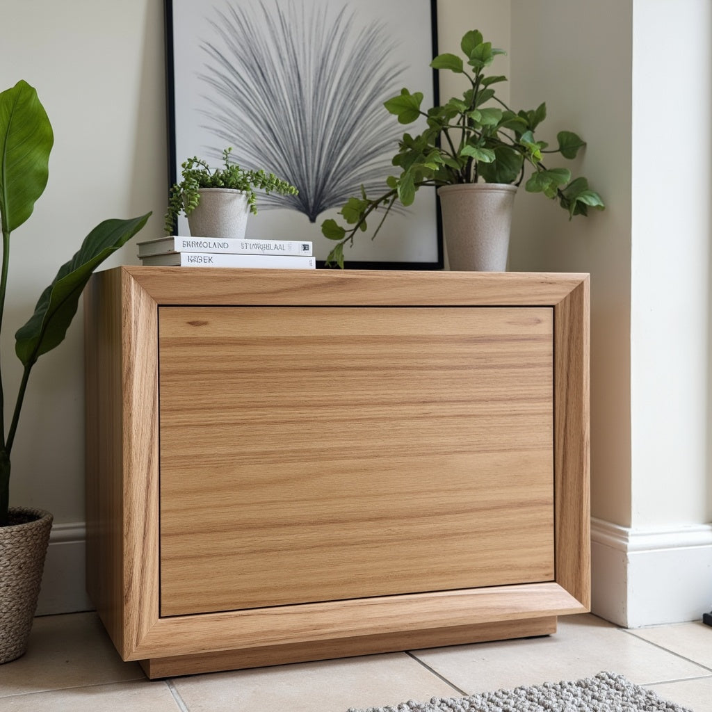 Sussex Lamp Table In Australian Blackbutt Timber