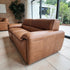 Phillipe 3 Seater Sofa In Tan Leather