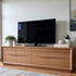 Sussex 220cm Long TV Unit In Australia Blackbutt Timber
