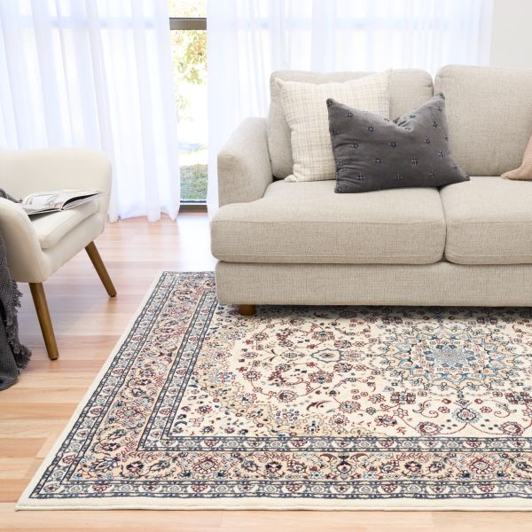 Baluchi Rug 09865 200 x 290 Ivory