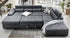 Bronte left chaise with sofabed in grey