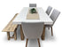 Toledo 6 Piece Package With 1.8m Table 4 Chairs & Bench