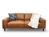 Daintree 3 seater sofa in tan leather