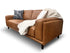 Daintree 3 seater sofa in tan leather