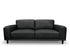 Daintree 3 seater sofa in charcoal leather