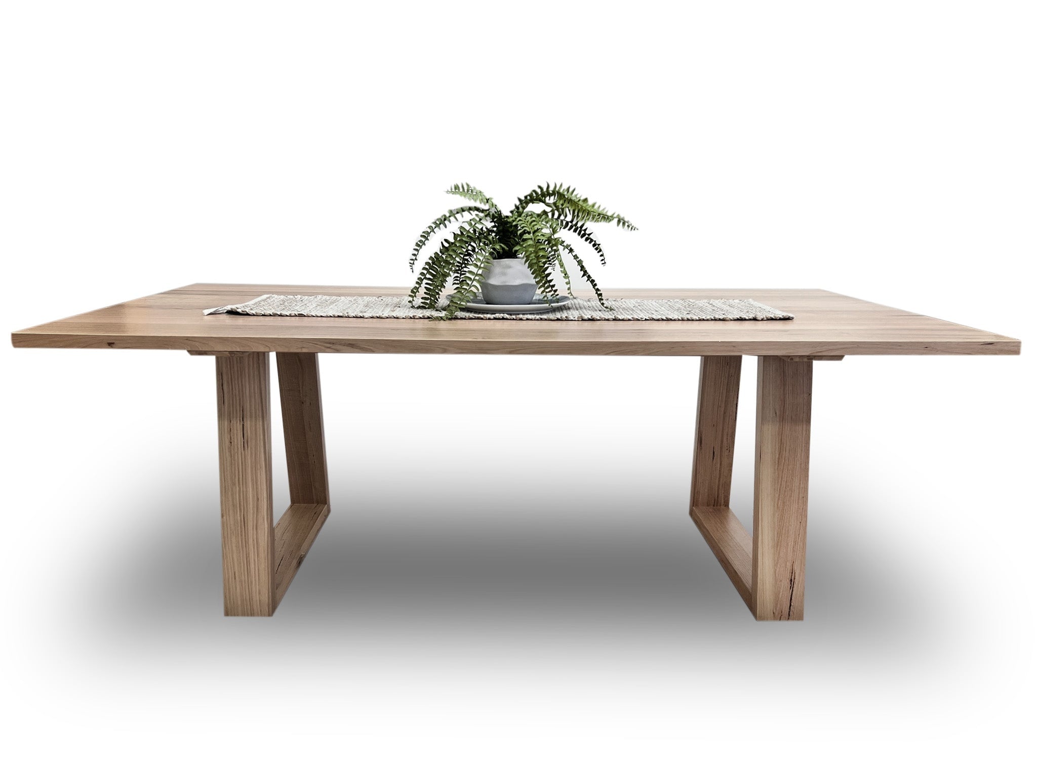 Broadway 240cm Dining Table in Australian Messmate