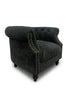 Belle accent chair in black