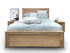 Ontario King Size Bed With Draws In Australian Messmate