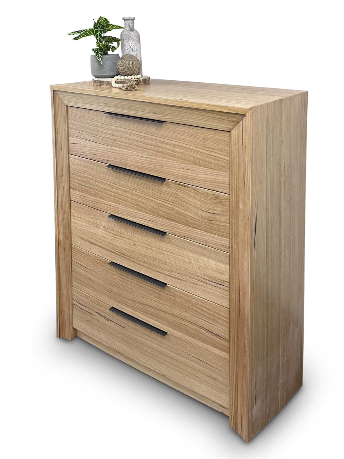 Ontario Tallboy In Australian Messmate Our Furniture Warehouse