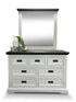 Hamptons Dressing Table With Mirror