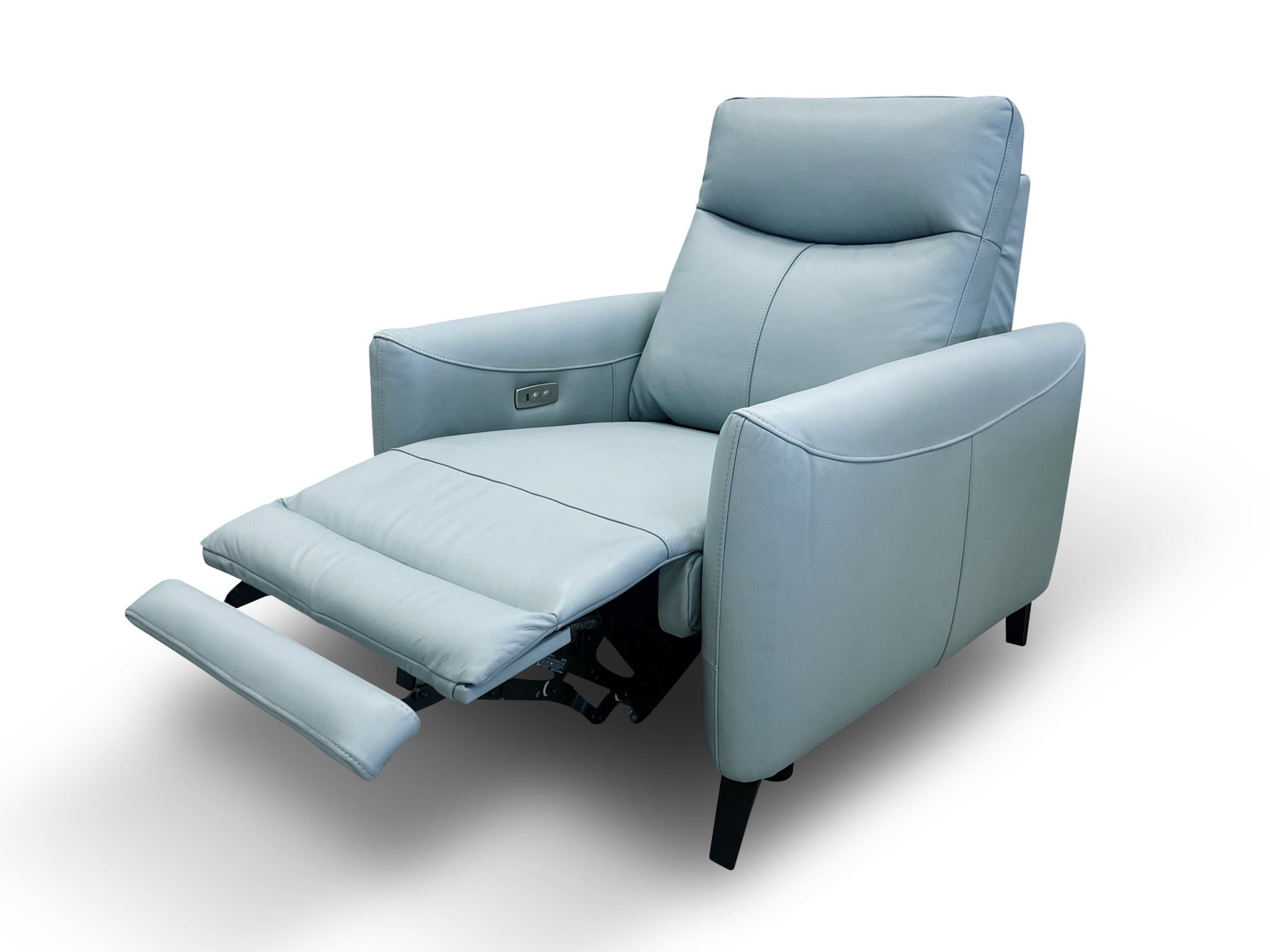 Oxford Electric Recliner In Powder Blue