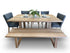 Broadway 7 Piece package 210cm table