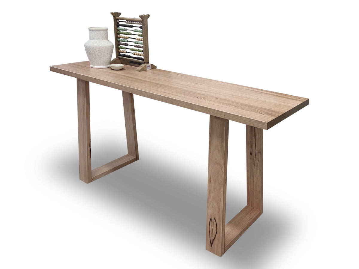 Broadway Hall Table in Australian Messmate Our Furniture Warehouse