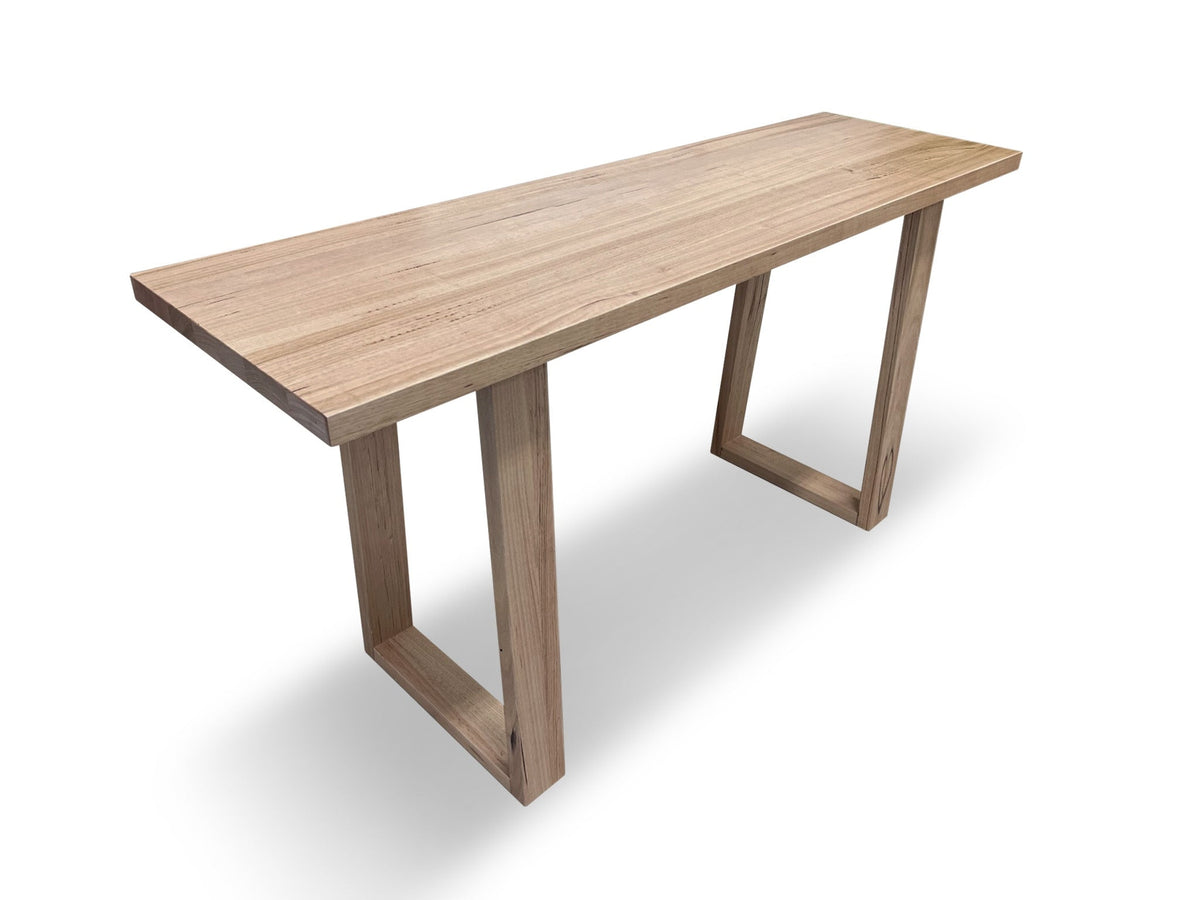 Broadway Hall Table in Australian Messmate Our Furniture Warehouse