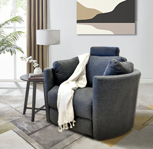 Cozy Kylie electric recliner chair in storm