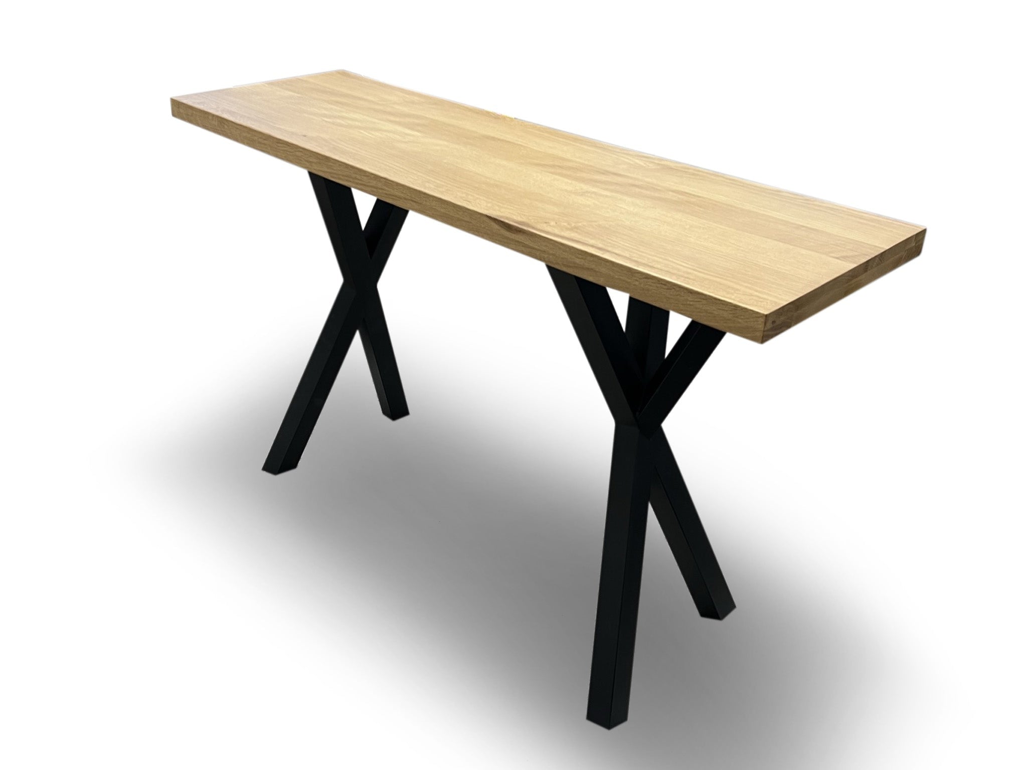 Franklin oak hall table