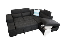 Hermes Right Chaise with sofa bed | Our Furniture Warehouse
