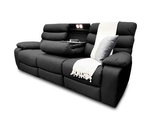 Noosa 3 Seater In Charcoal