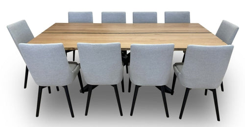 Republic 11 Piece Dining Package With 240cm Table