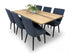 Republic 7 Piece Dining Package With 180 cm Table In Victorian Ash