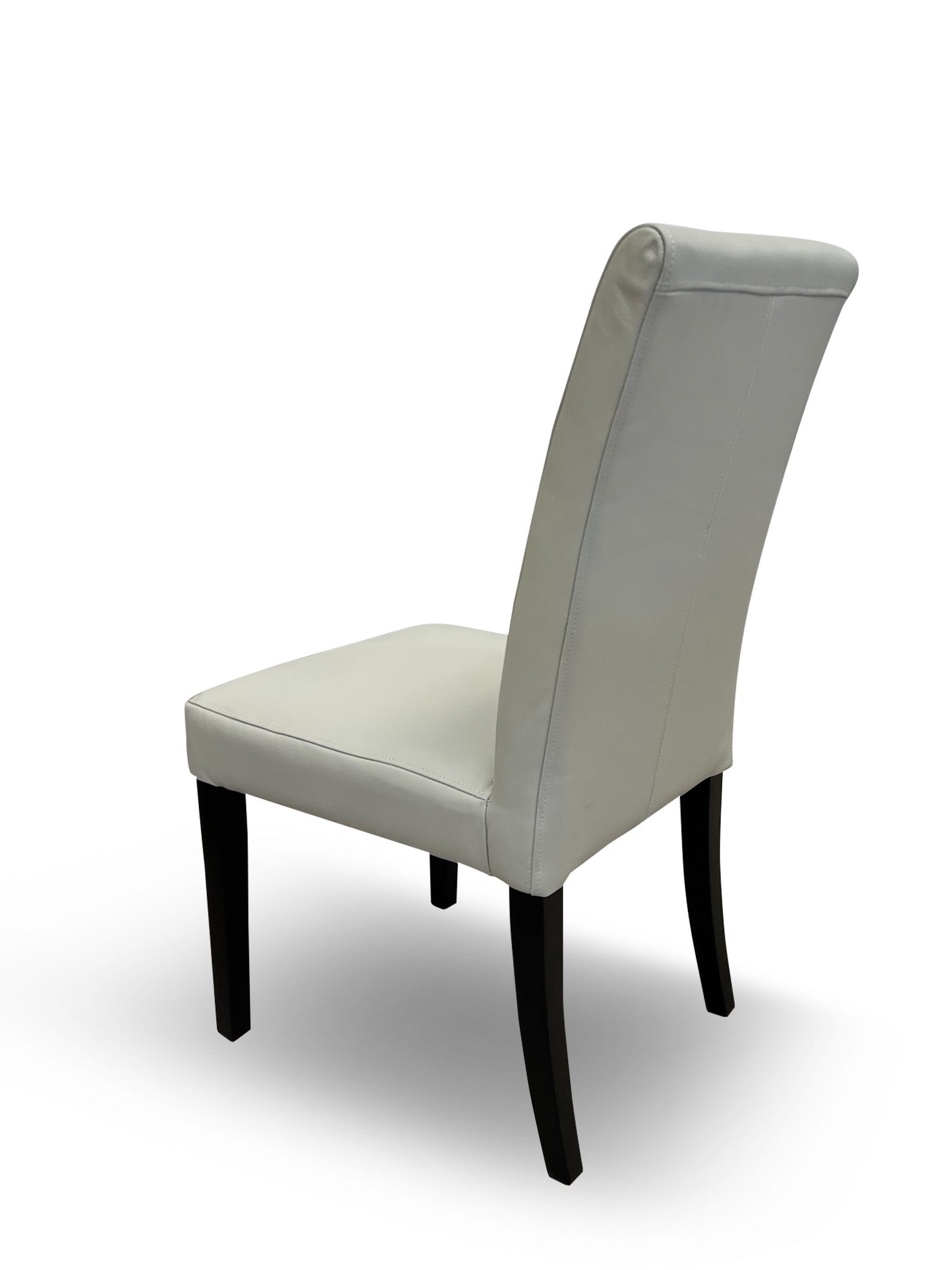 Vancouver 100% Leather Chair In Stone